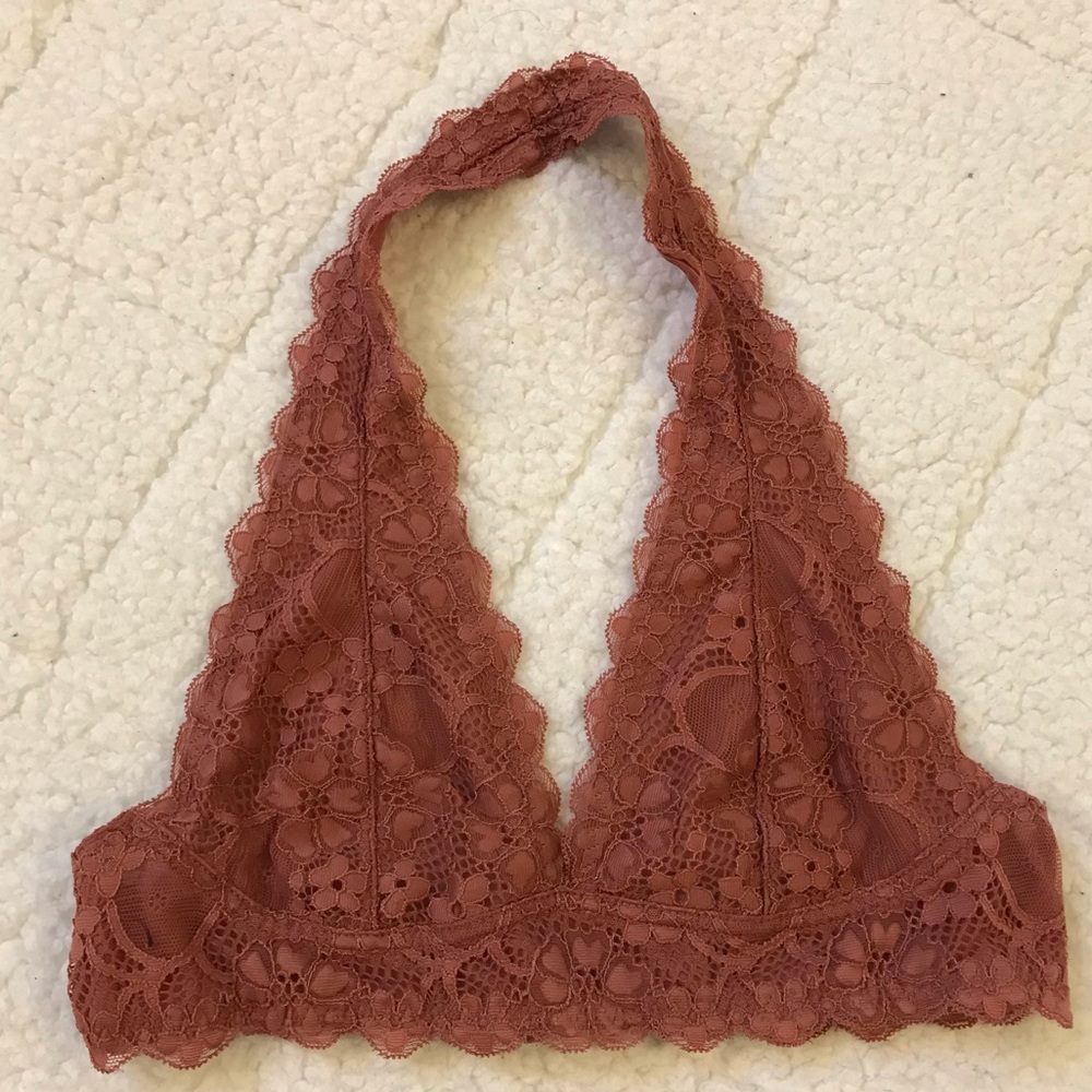 Free People lace halter bralette - Picture 2 of 8